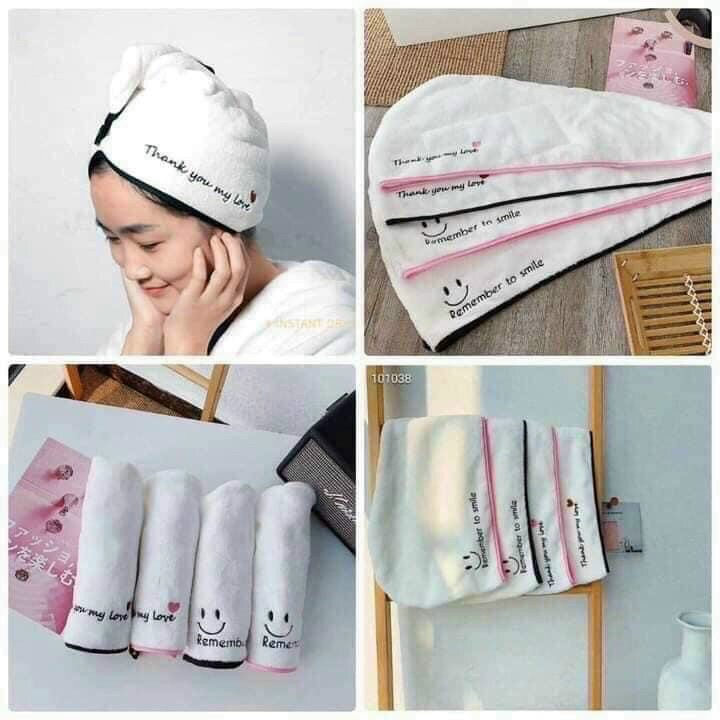 KHĂN QUẤN KHÔ TÓC NHANH KHÔ