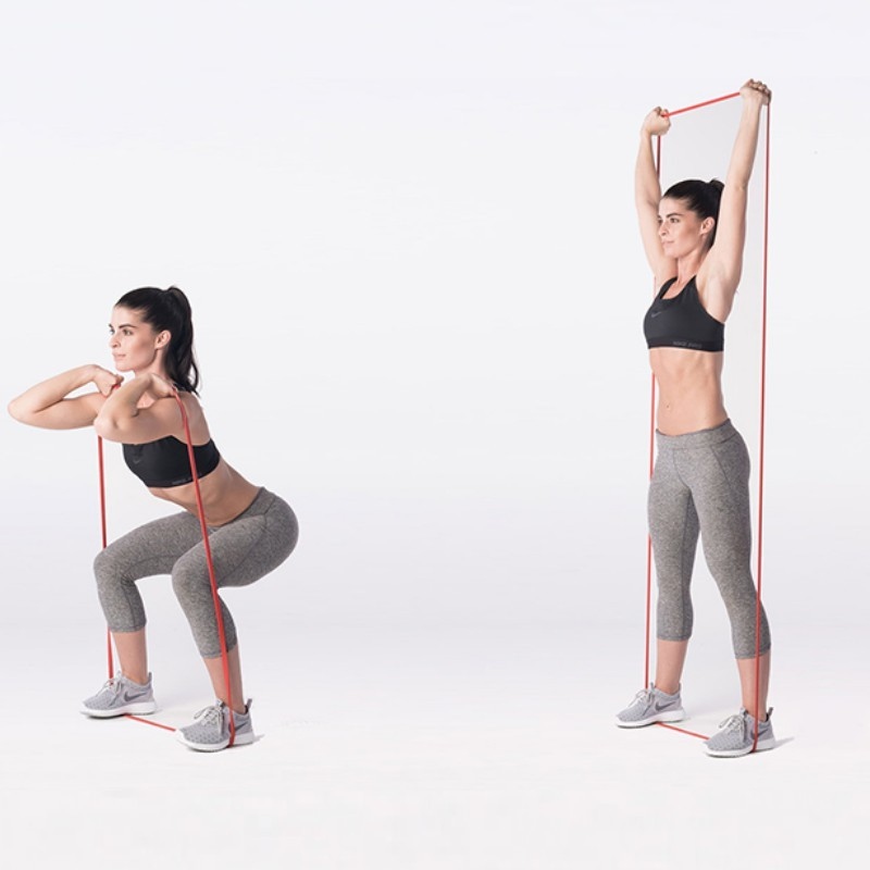【HOT SALE】 Dây kháng lực tập gym power band