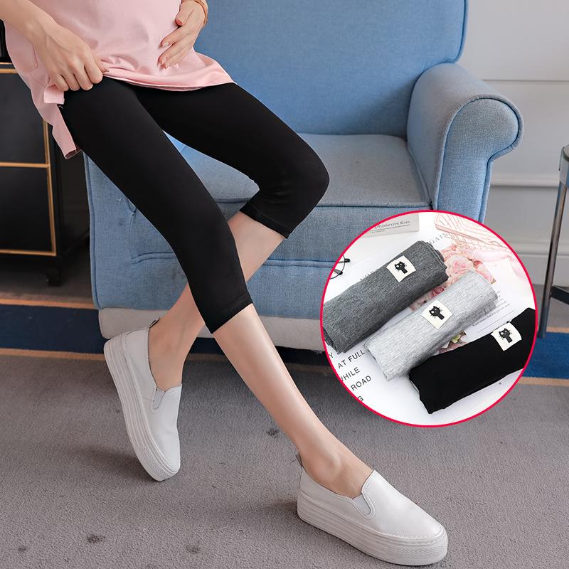 Quần legging nữ lửng thời trang thon gọn dành cho bà bầu