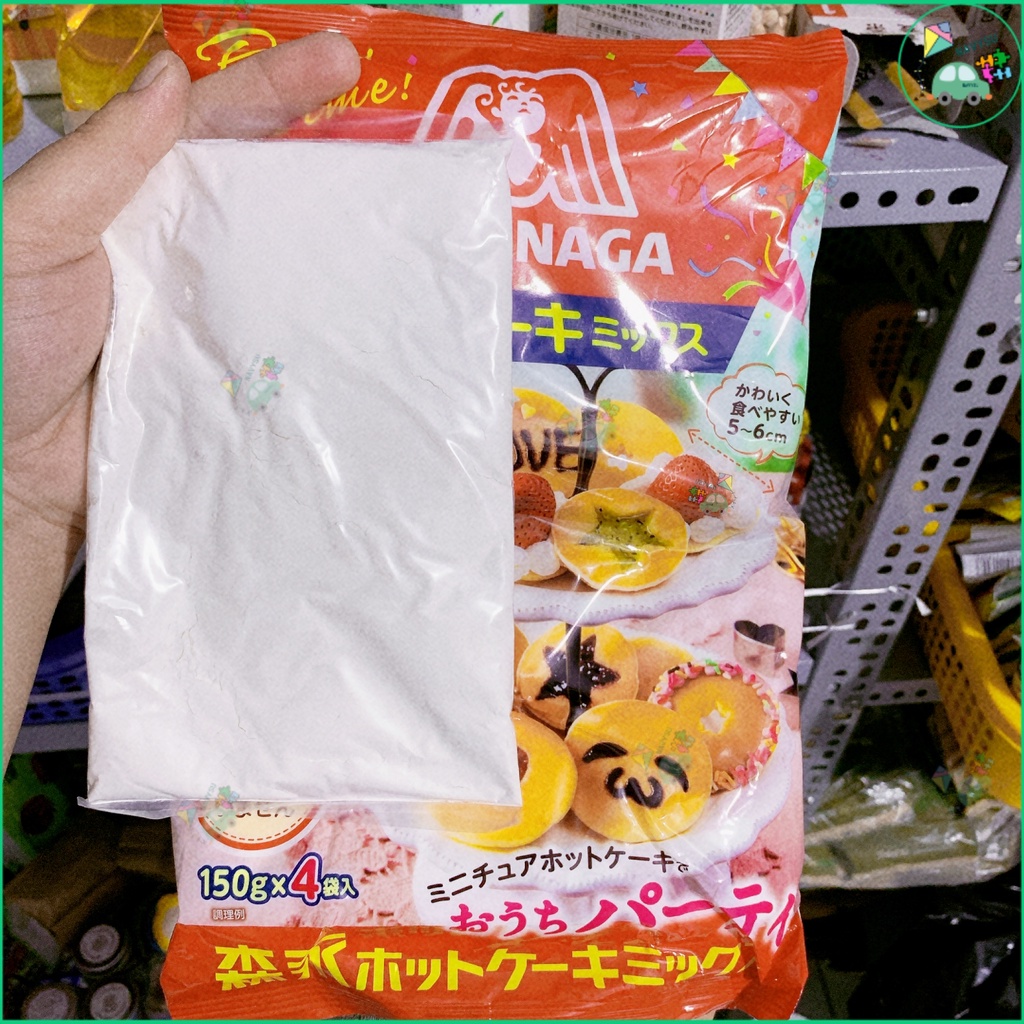Bột làm bánh Pancake/Hotcake Morinaga 600g (150gx4gói)