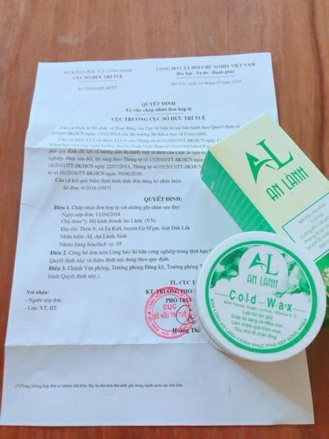 Wax lông An lành ( Tặng 50 tờ giấy + 2 que wax )