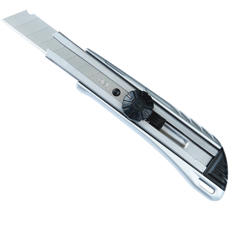 (1 Cây) Dao rọc giấy Deli thép cao cấp E2045
