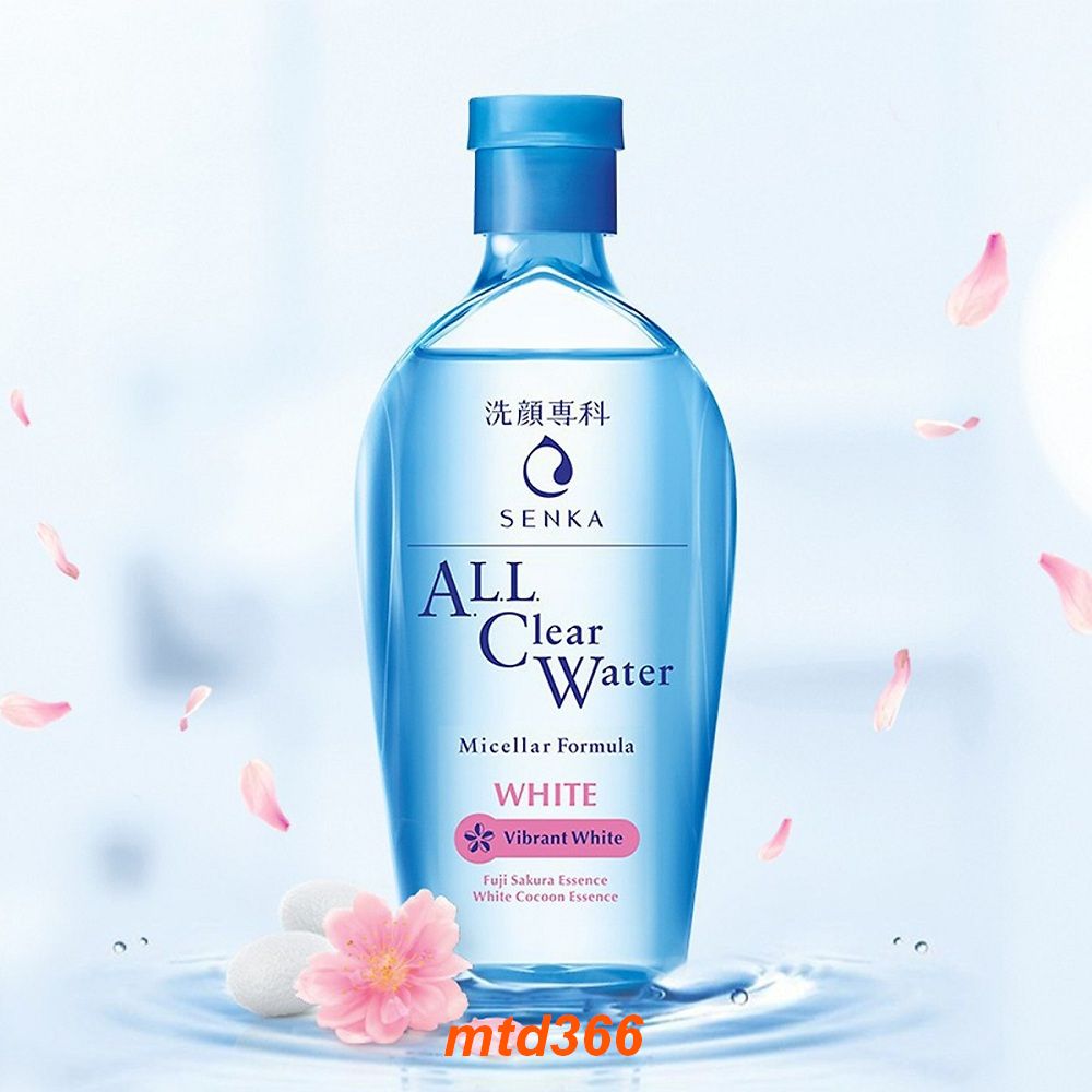 Nước Tẩy Trang 230ml Senka Dưỡng Trắng