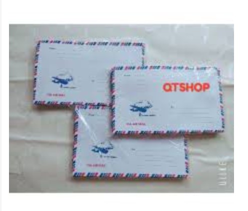 Phong bì thư có keo dán loại đẹp (25 cái)
