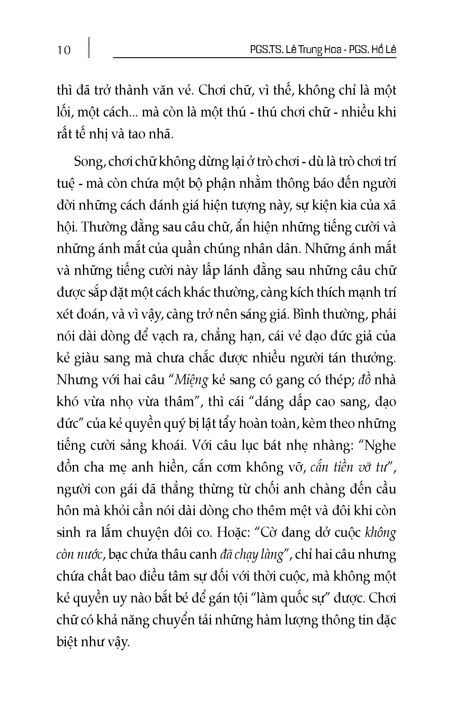Thú Chơi Chữ