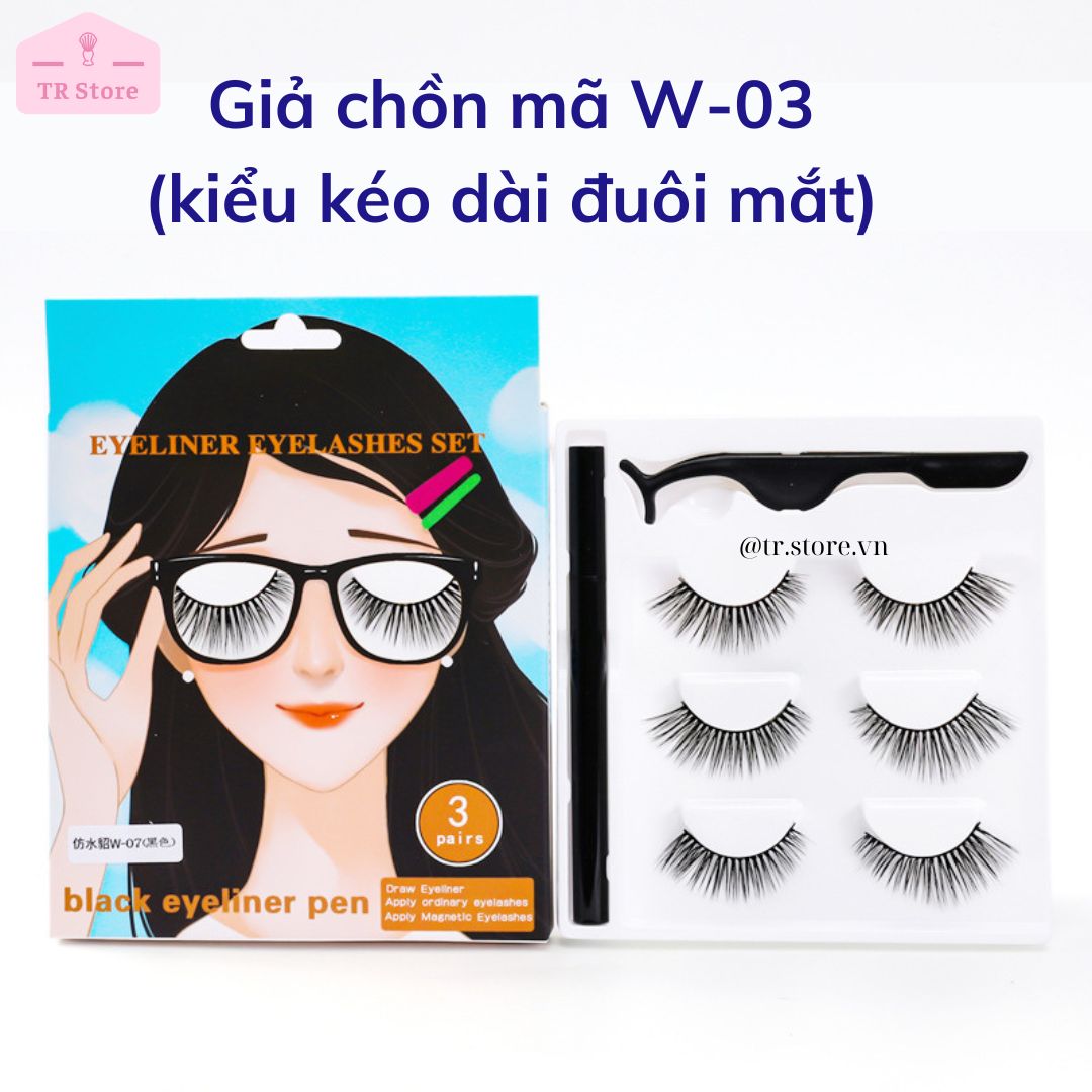 Set mi giả nam châm 3D