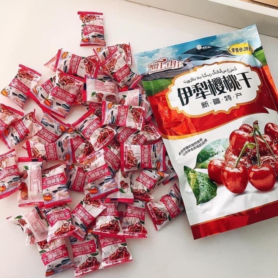 Ô MAI CHERRY NỘI ĐỊA TRUNG (TÚI 408G) -Đồ Khô - Đồ Ăn Vặt