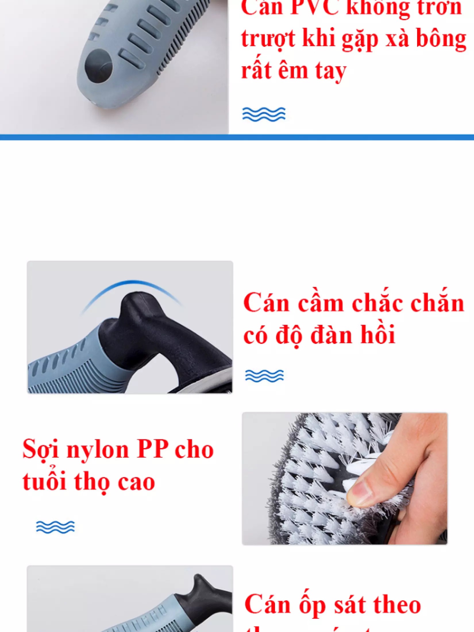 Bộ 2 dụng cụ rửa xe ô tô và xe máy