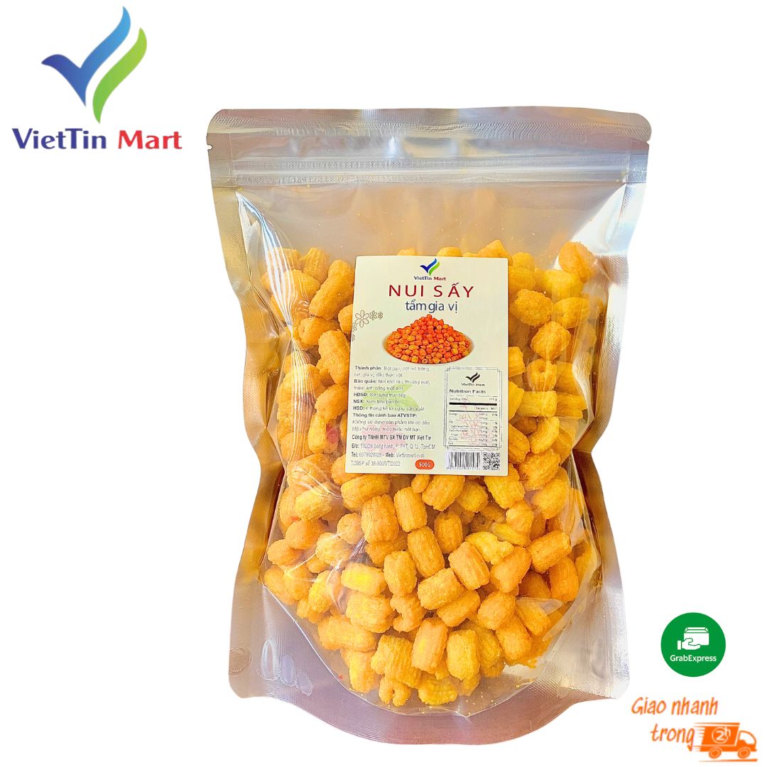 1KG Nui sấy tẩm gia vị - Viettin Mart