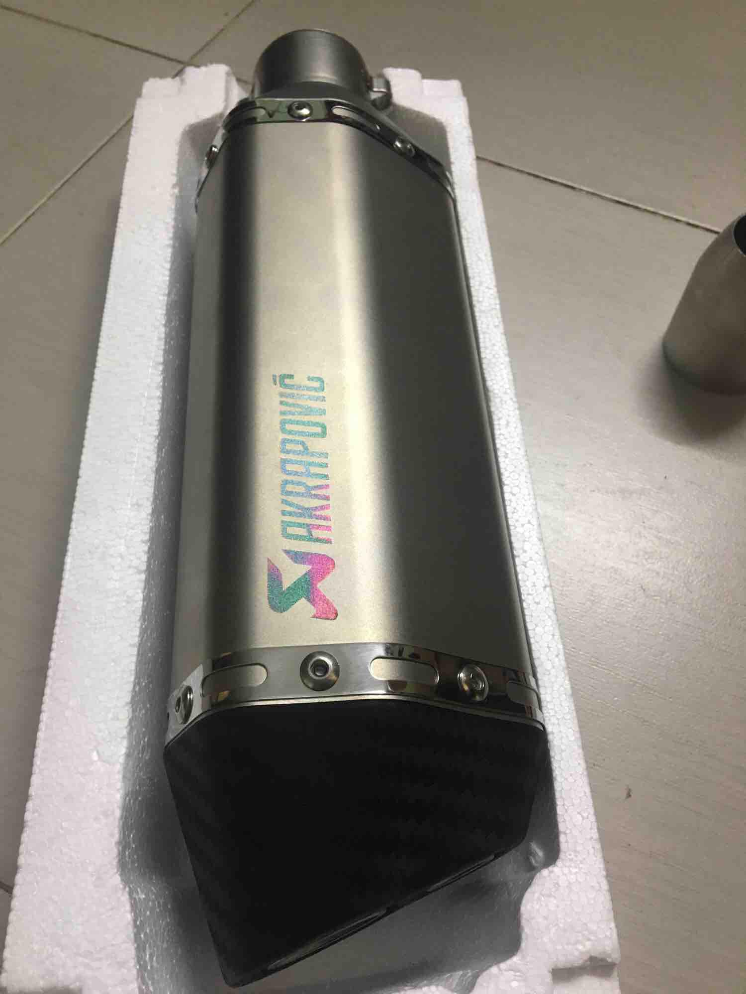 Pô thể thao Akra 2 nòng titan