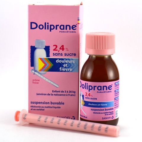 Hạ sốt Doliplane của Pháp