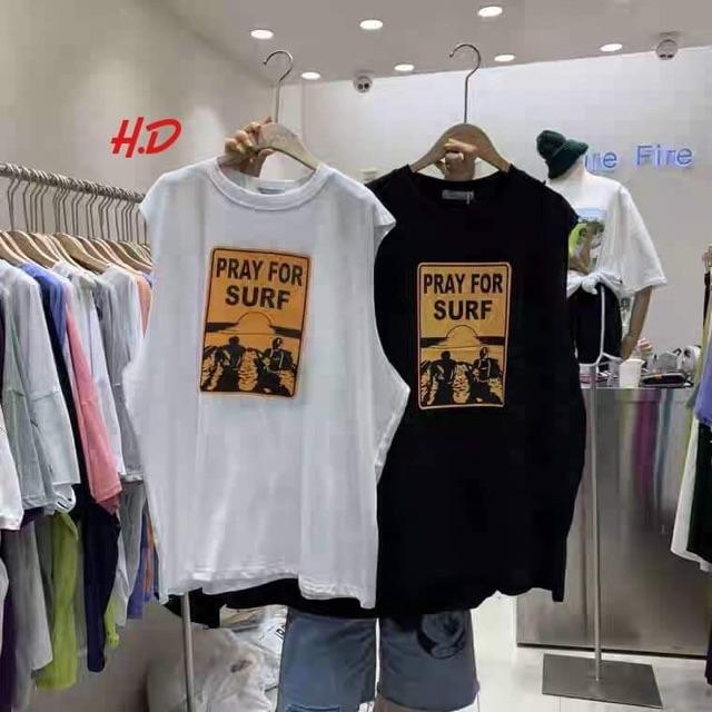 Áo tanktop pray ô vuông hda0619