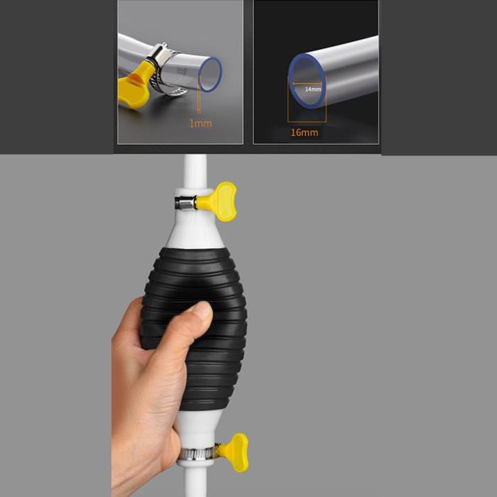 GD362 dụng cụ hút xăng dầu chất lỏng bóp tay (gia dụng thông minh) - BaFree Store