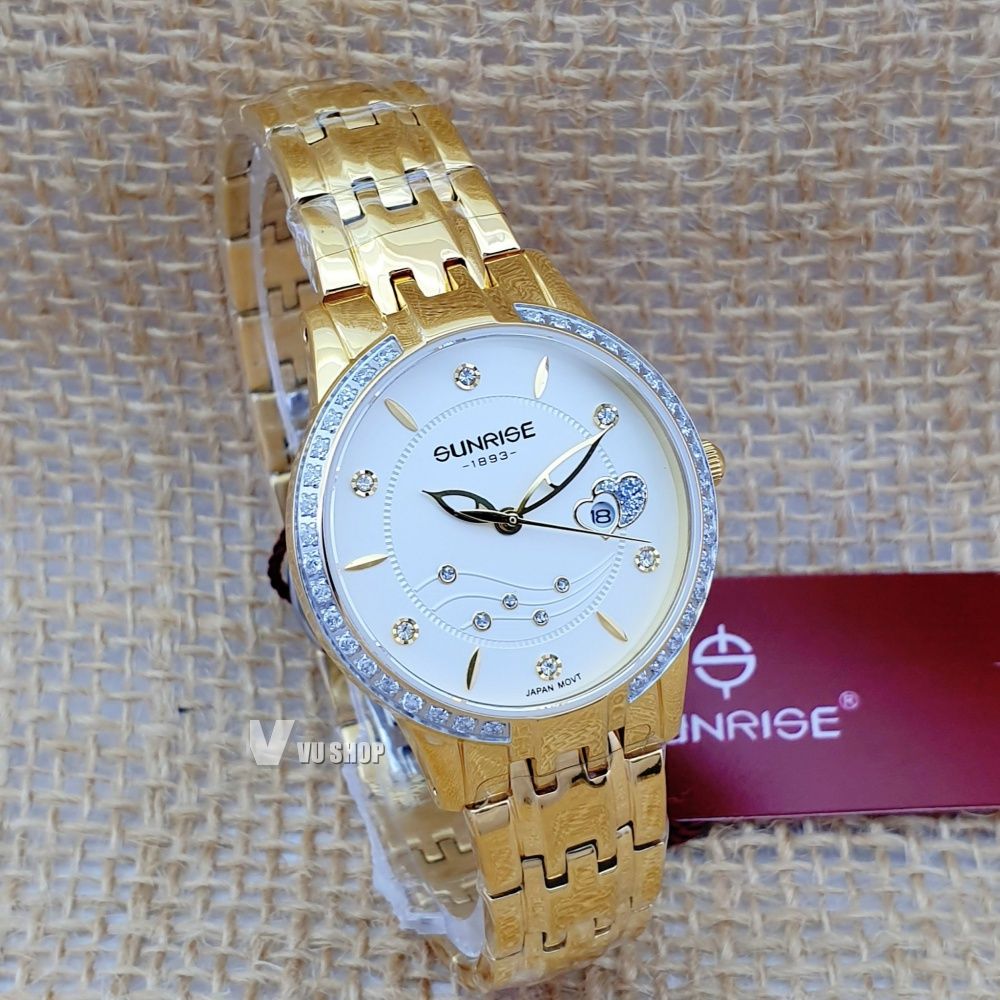 [HCM]Đồng hồ nữ SUNRISE 9804AA Chính hãng