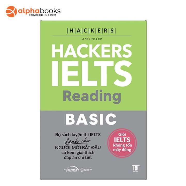 Sách - Hackers Ielts Basic - Reading