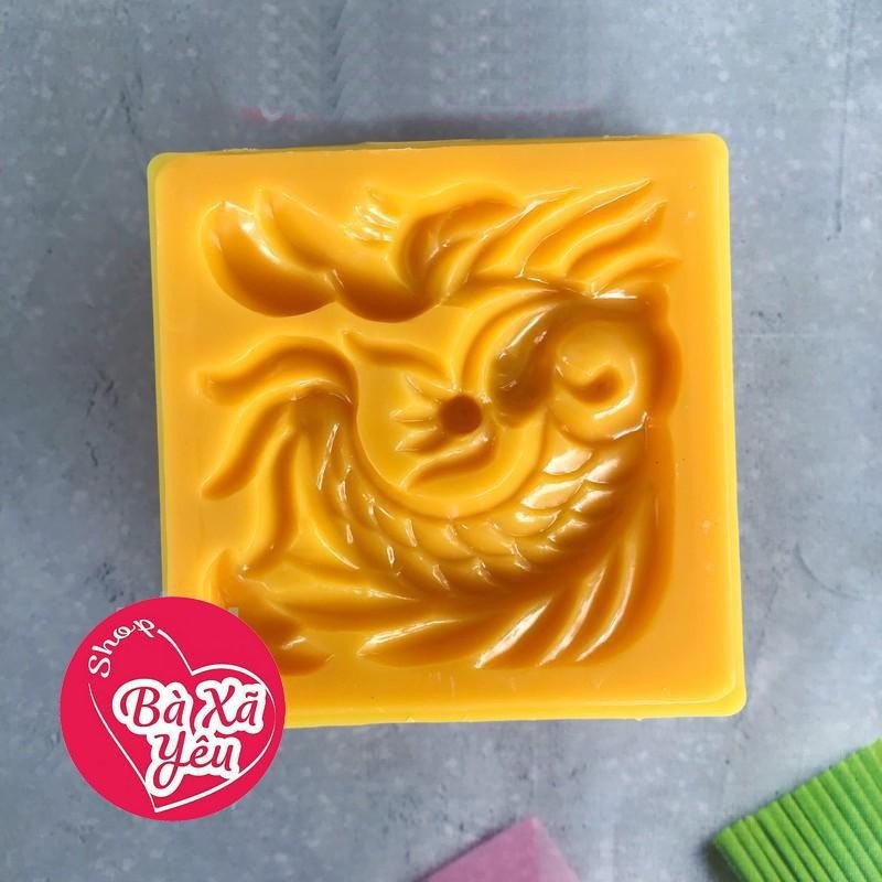 Khuôn nhấn xôi , trung thu vân long phụng 150g