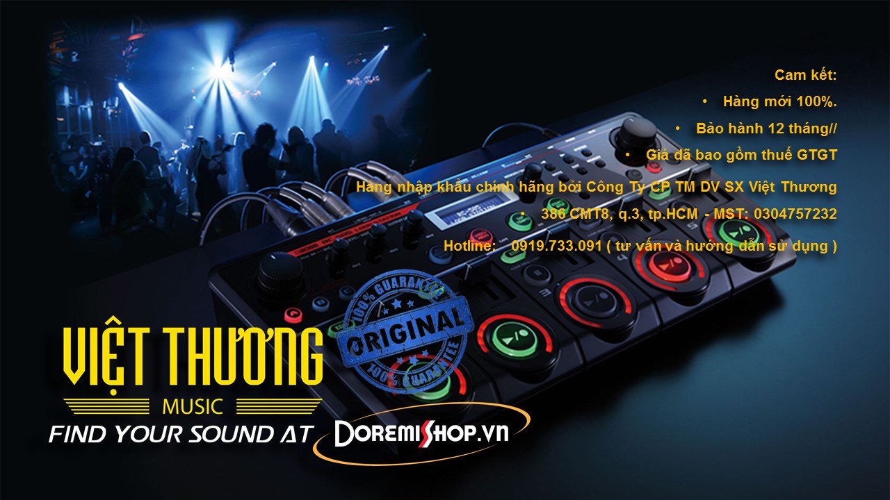 Máy thu phát vòng âm thanh Loop Station BOSS RC-505 mkII