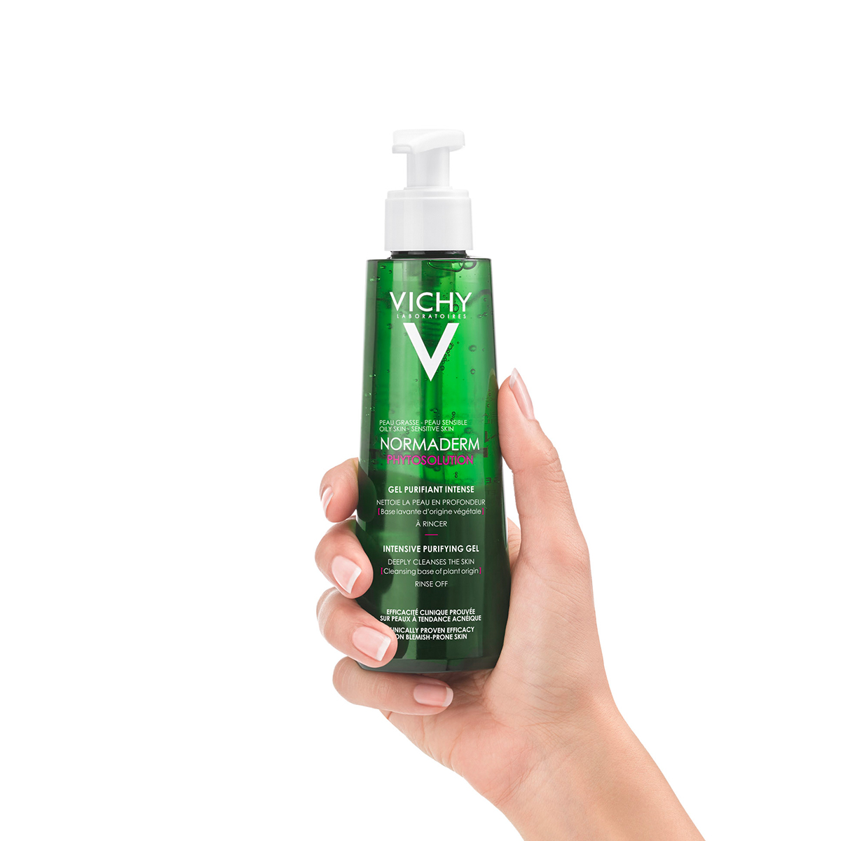 [GIẢM 20K ĐƠN 399K] Vichy Gel Rửa Mặt Cho Da Dầu, Mụn Normaderm Phytosolution 200ml