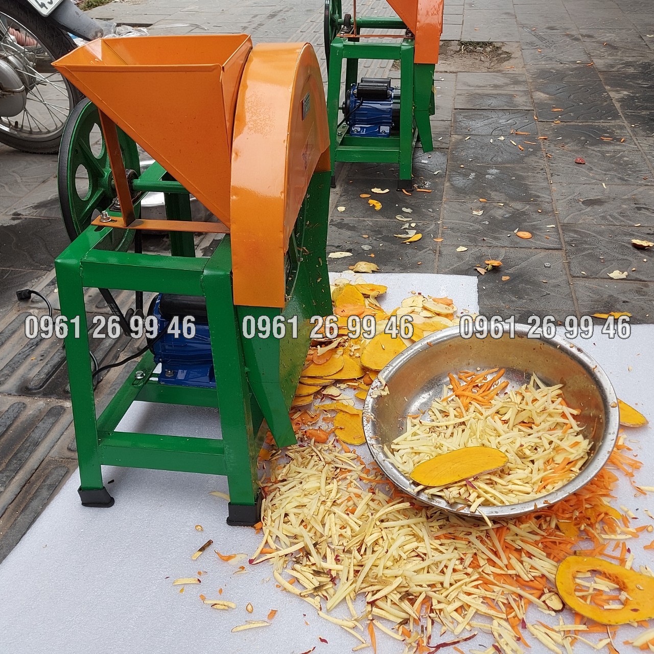 Máy thái sợi cà rốt, khoai sắn, củ cải VM T2CN75