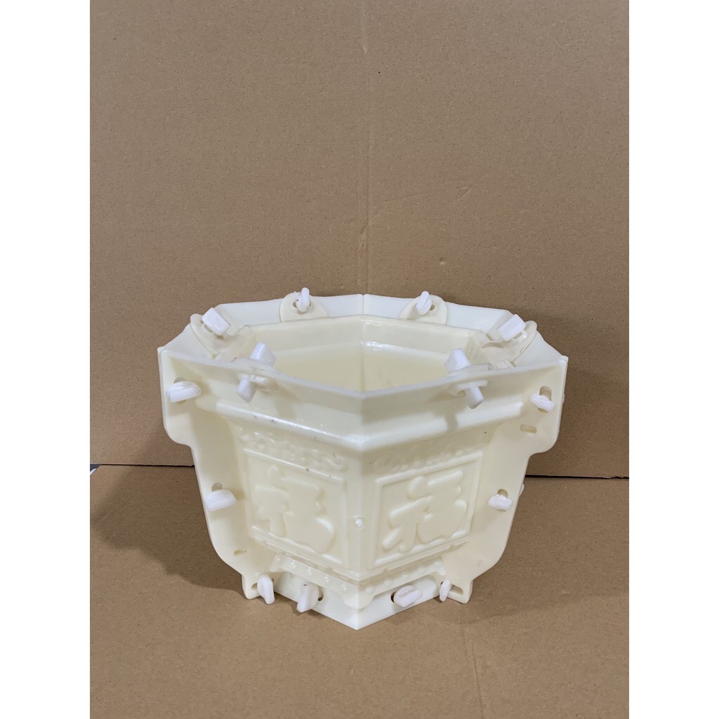 Khuôn chậu đẹp lục giác 20