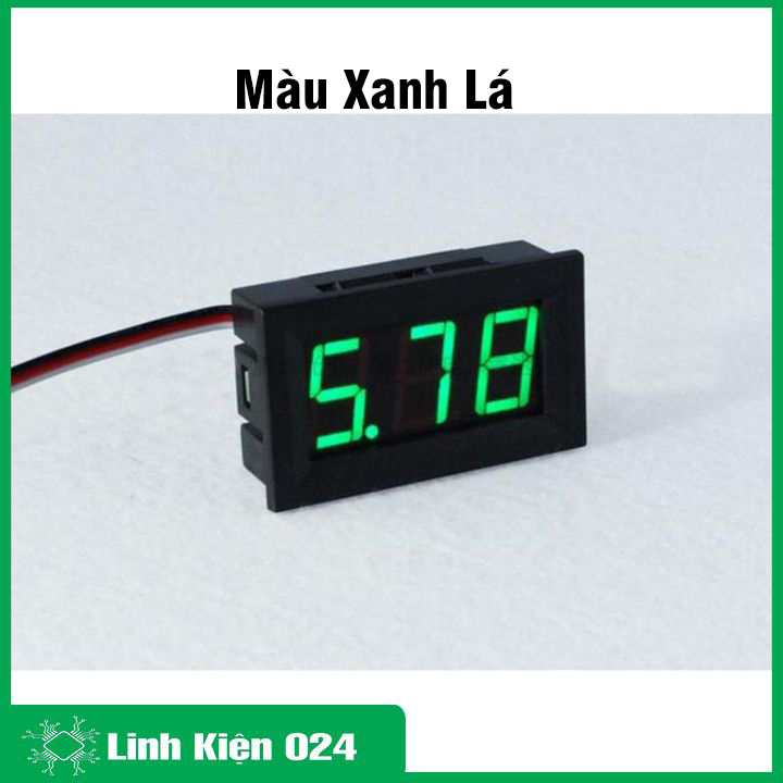 Vôn kế điện tử 0.56 inch dải đo 3.5-30vdc