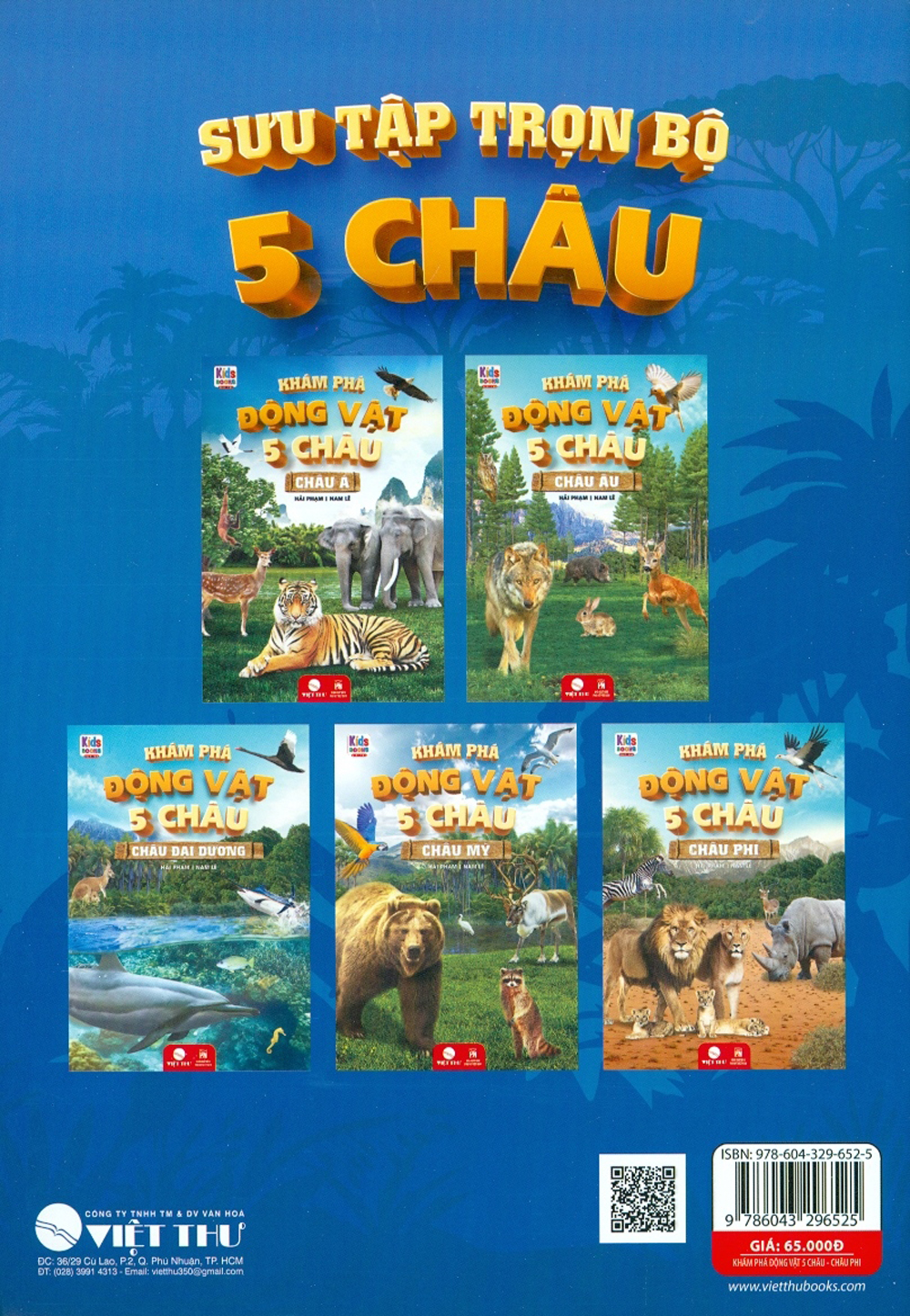 Khám Phá Động Vật 5 Châu - Châu Phi