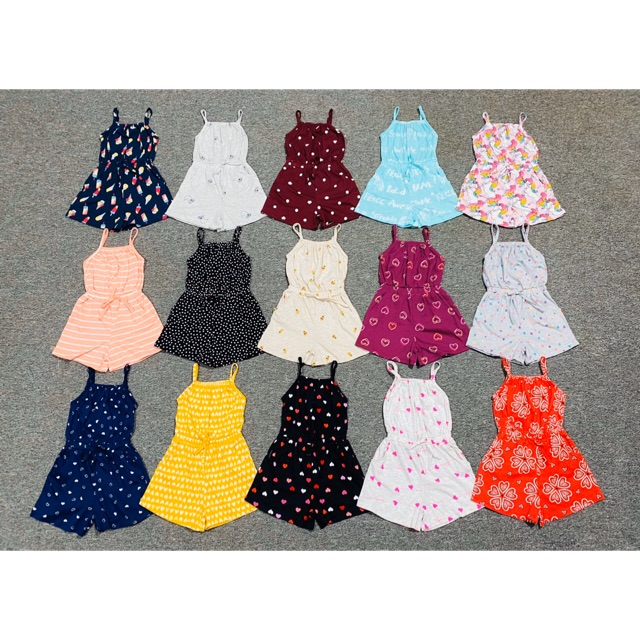 Jumsuit bé gái 10kg -28kg