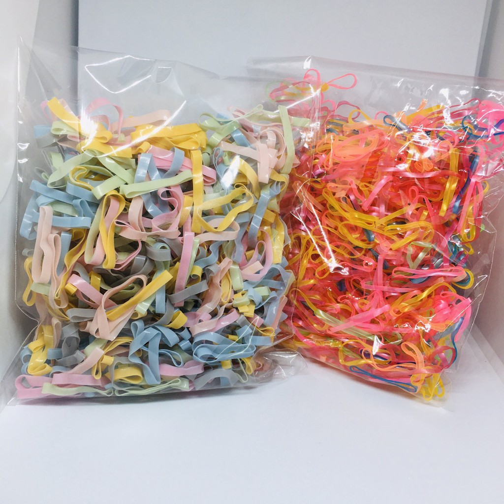 GIFF set chun cột tóc gam màu pastel trẻ trung siêu dai bền