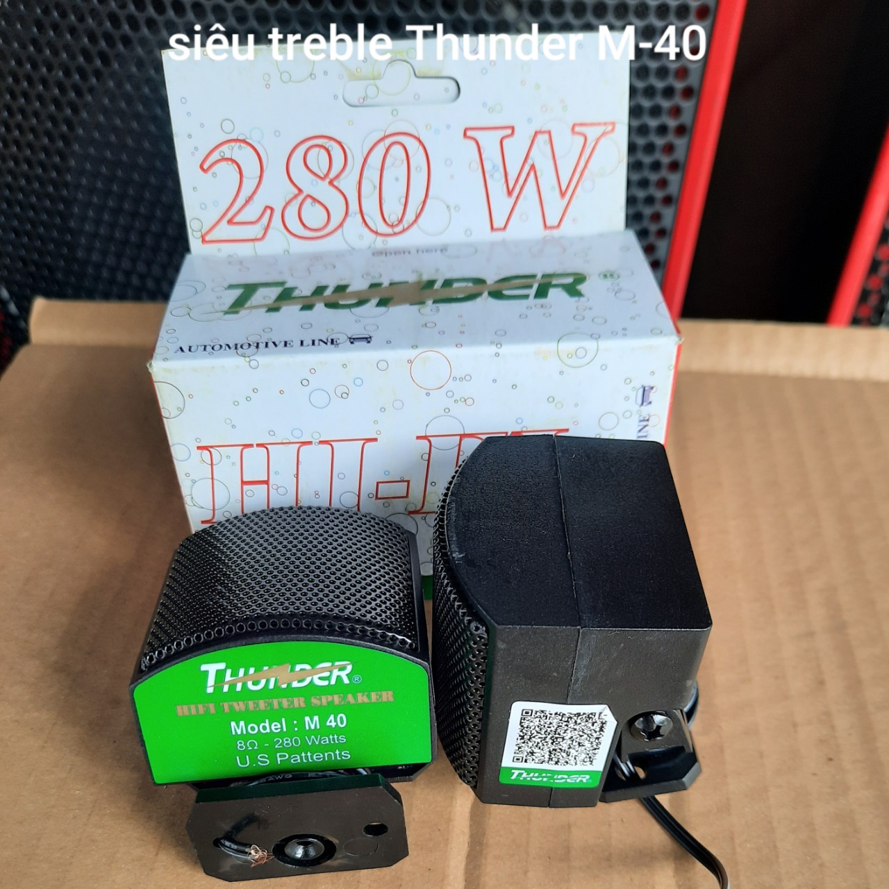[HCM]Loa treble THUNDE M40 giá 1 cặp