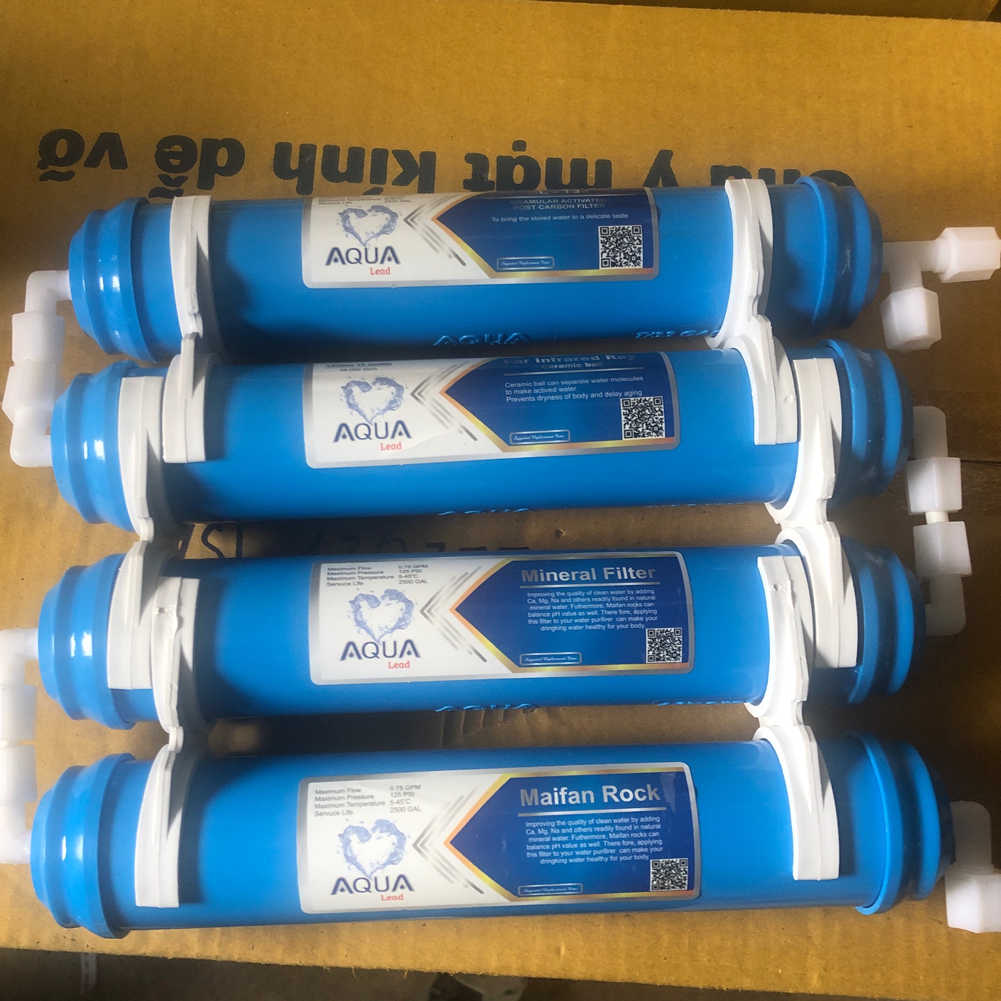 Bộ lõi khoáng Aqua lead 4 lõi