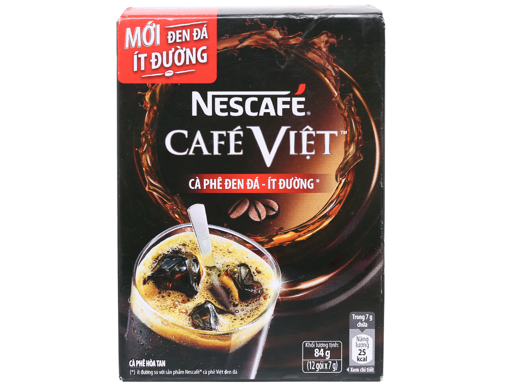 NESCAFÉ CAFÉ VIỆT CÀ PHÊ ĐEN ĐÁ (35 gói x 16g)