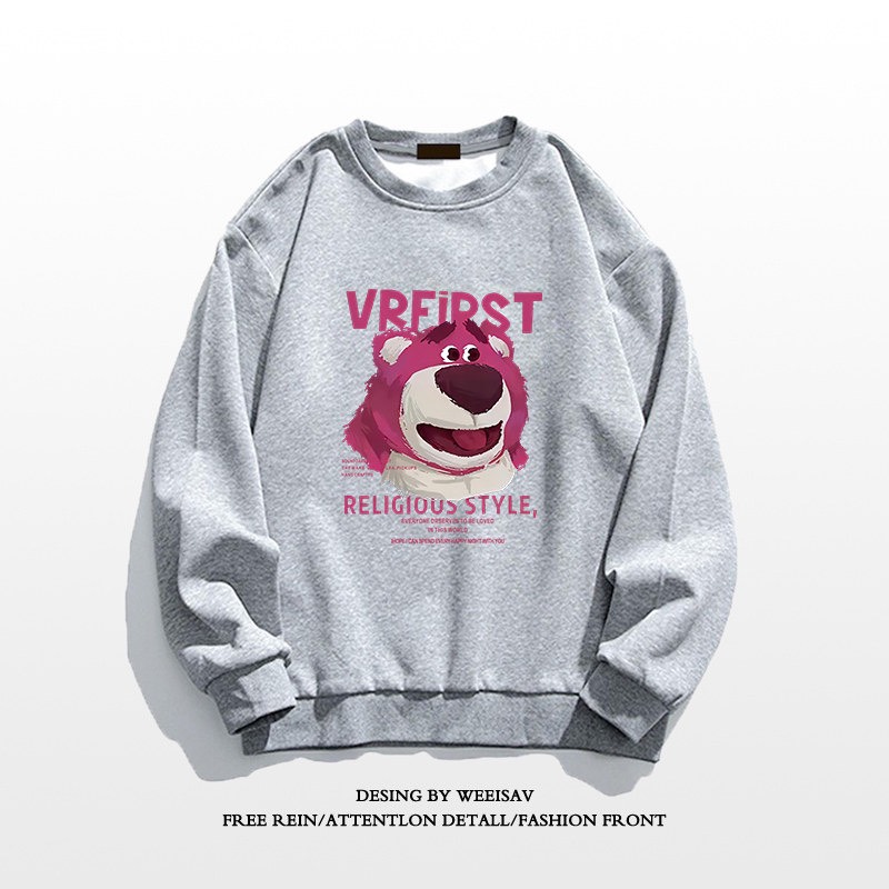 ÁO SWEATER NỮ IN HÌNH GẤU VRFIRST