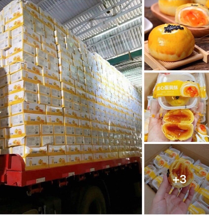 Bánh trứng chảy đài loan thùng 500g