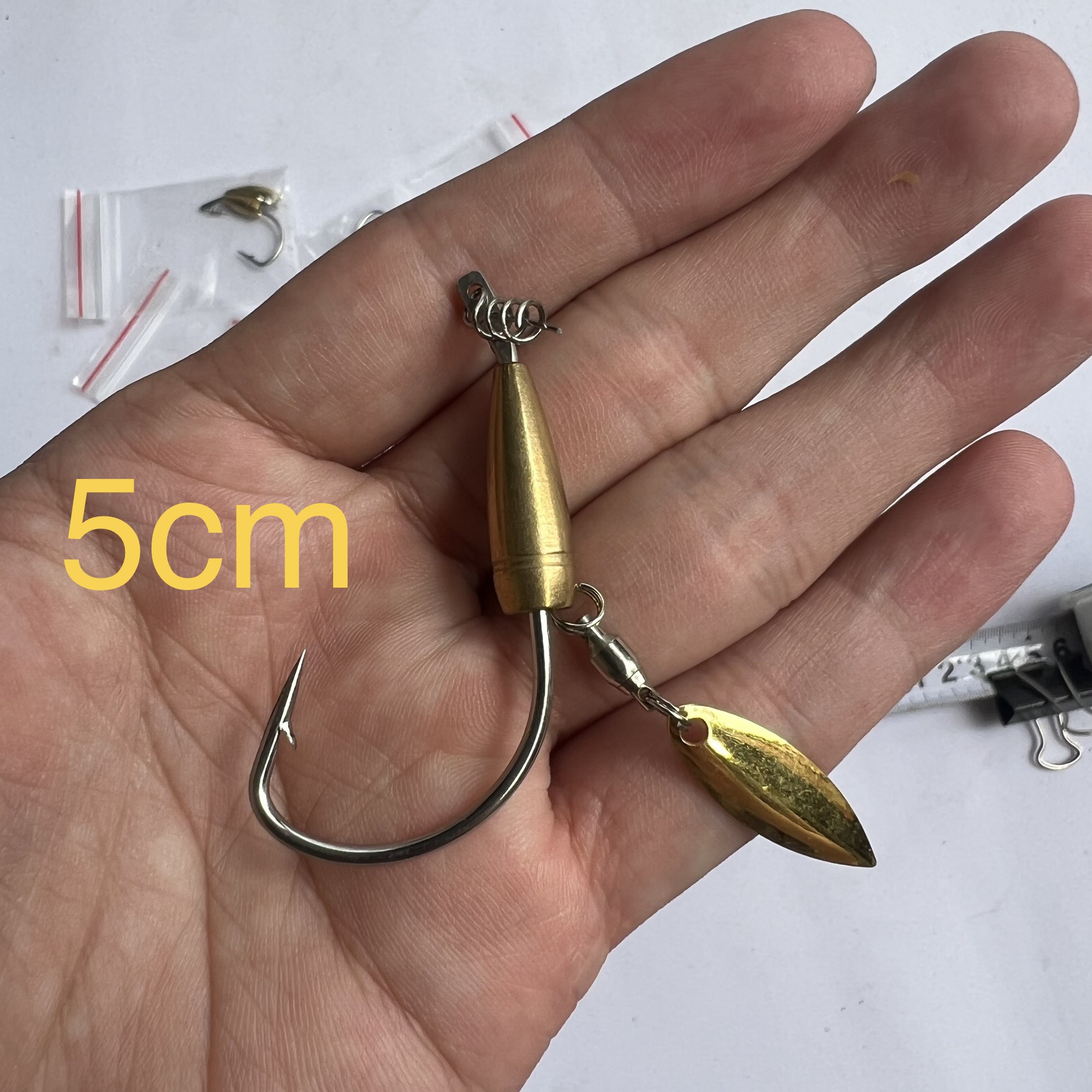 Lưỡi Móc Mồi Mềm AR15 Chì Đồng Mẫu Mới - LMMM017