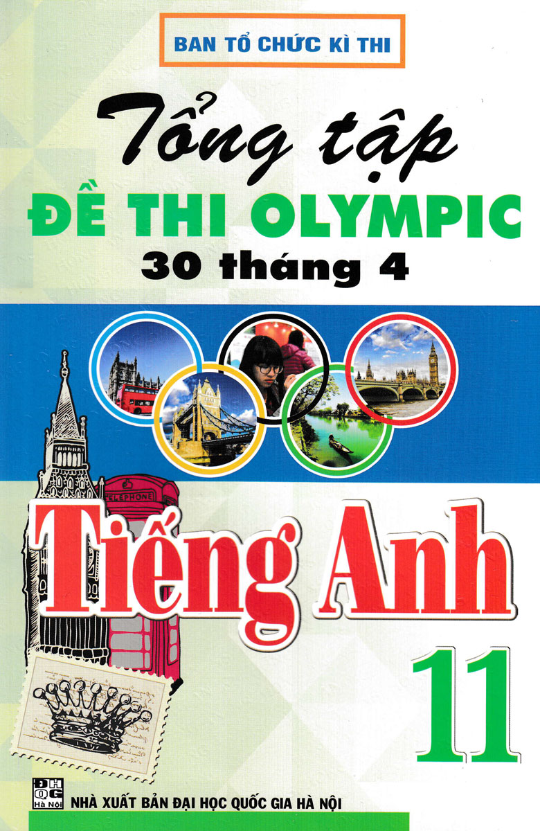 Sách - tổng tập đề thi olympic 30 tháng 4 môn tiếng anh lớp 11 - ha - newshop