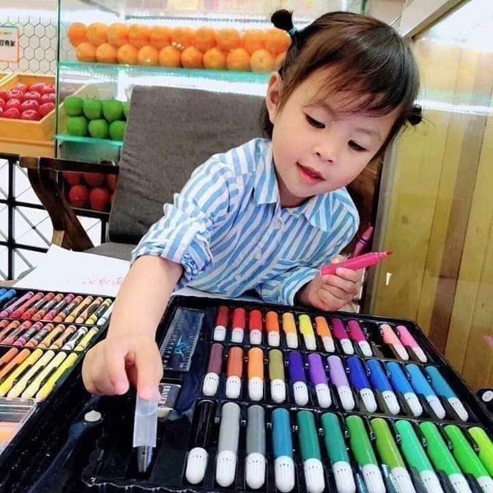 bộ sáp màu 150 chi tiết