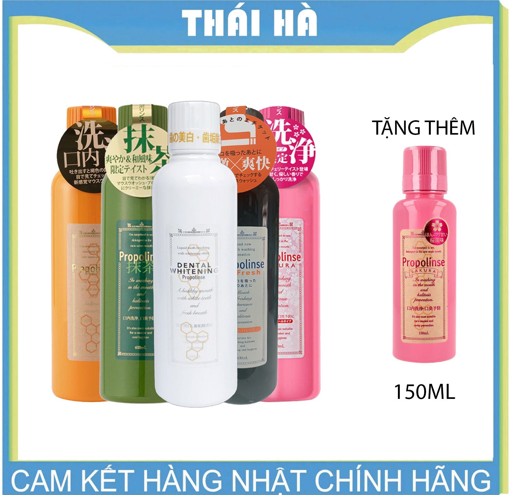 NƯỚC SÚC MIỆNG PROPOLINSE NHẬT BẢN