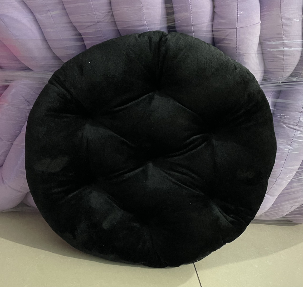 [HCM][ SIZE 40CM DÀY 6CM ] ĐỆM NGỒI BỆT TRÒN VẢI NỈ NHUNG CAO CẤP ĐX044