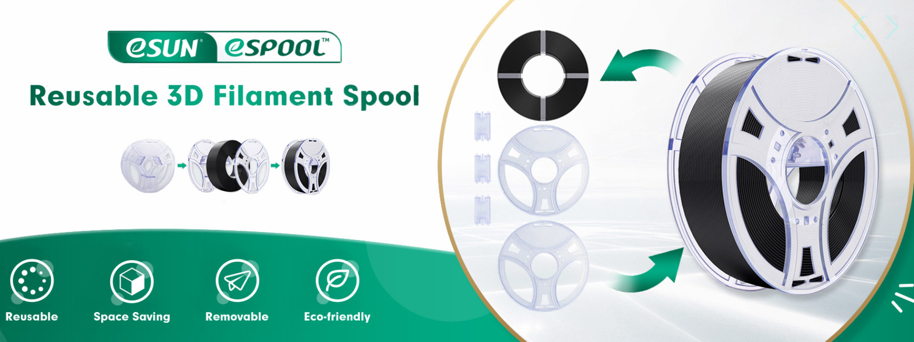 Thanh lý lõi nhựa 3D eSUN eSpool kích thước cũ