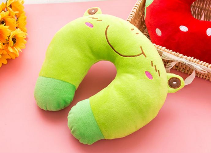 GỐI TỰA CỔ VĂN PHÒNG CHỮ U ẾCH XANH