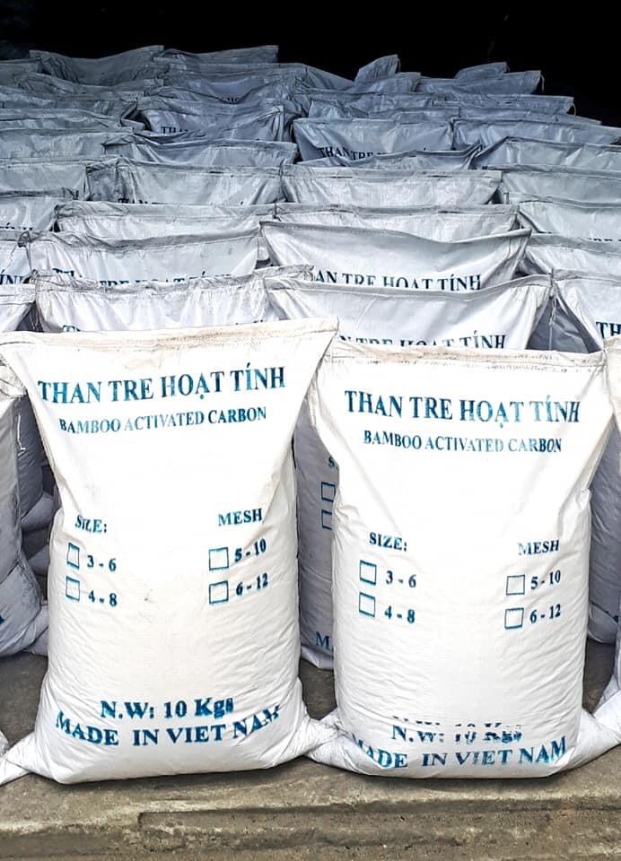 THAN TRE HOẠT TÍNH LỌC NƯỚC (BAO 10KG)