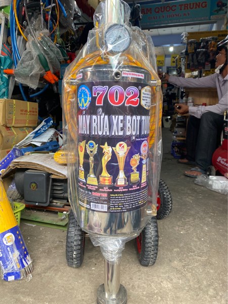 Máy rửa xe bọt tuyết