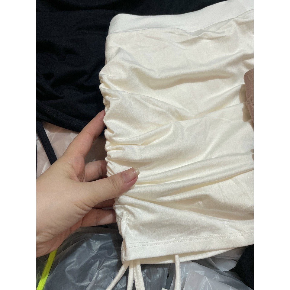 Chân Váy Rút 2 Bên ( Lụa ) C026