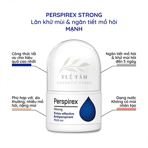 Lăn Khử Mùi Perspirex Cao Cấp 20ml