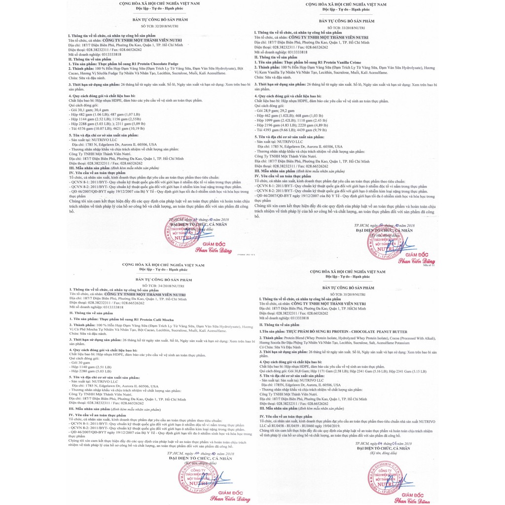 Sữa Dinh Dưỡng Tăng Cơ Rule 1 Protein 2.3Kg