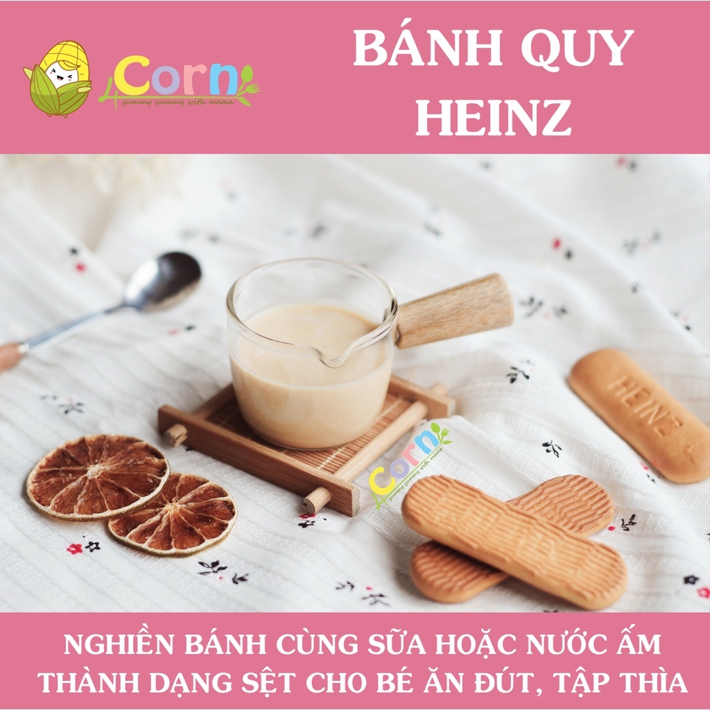№▩﹊ Bánh quy ăn dặm Heinz - Cho bé 7m