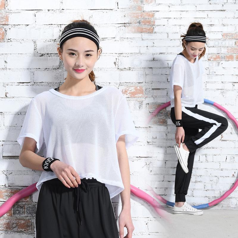 Áo Crop Top Lưới Nữ Mặc Ngoài Áo Bra