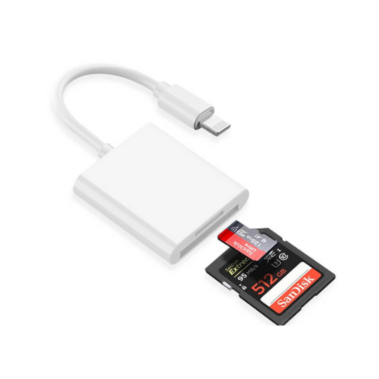 [HCM] Đầu đọc thẻ nhớ SD, Micro SD cho điện thoại cổng USB type-C, Lightning