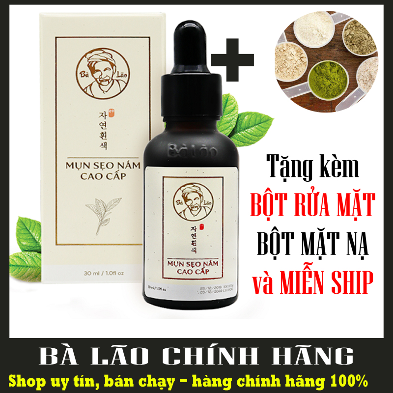 CỰC CHẠY BÀ LÃO - SERUM TÁI TẠO CAO CẤP - Tặng Bột Rửa Và Mặt Nạ (Miễn Ship)