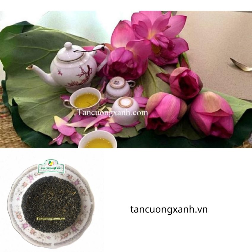 1kg Chè vụn sen Tân Cương Xanh
